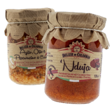 Delizie di Calabria Nduja of knoflookmix